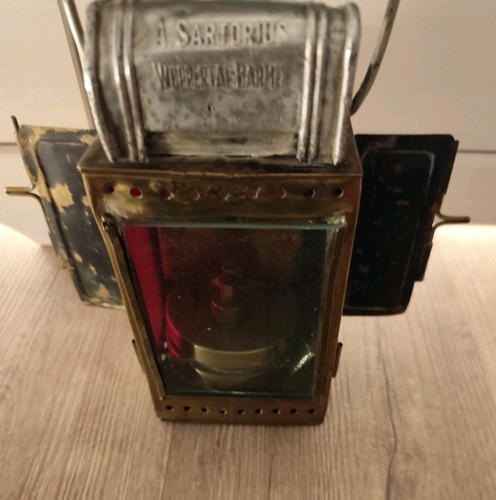Alte bahnlaterne sartorius - alte,
