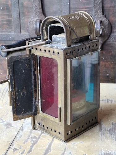 Vintage bahnlampe alte - vintage,