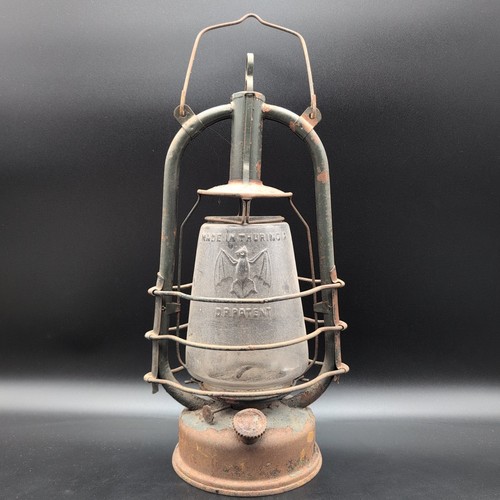 Petroleum lampe antik bat - lampe,