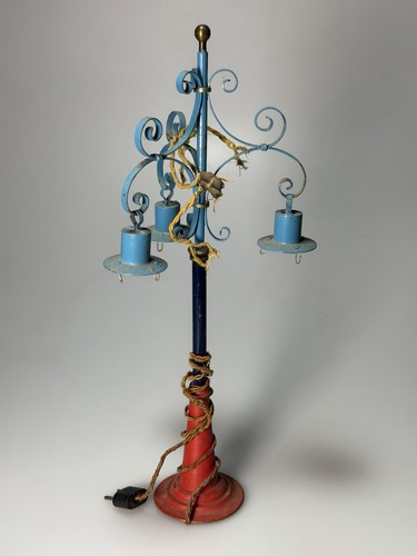 Alte elektrische lampe - lampe, /