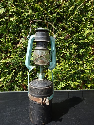 Alte petroleum karbid lampe - karbid,