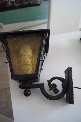 Alte laterne wandleuchte lampe - laterne,