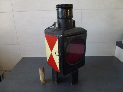 Alte bahnlampe deutsche bahn - bahnlampe,