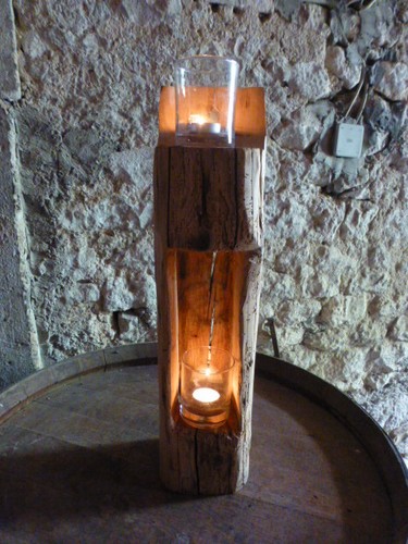 Windlicht unikat aus - windlicht,