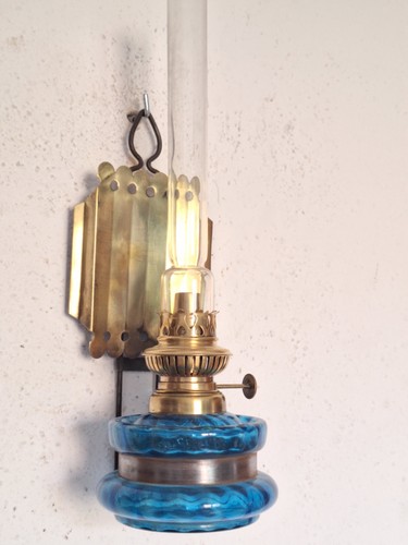 Alte petroleum wand - petroleum, lampe