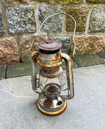 Alte petroleumlampe - alte,