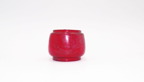 Altes feuerhand lampenglas rot - altes,